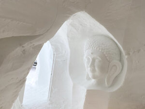 Sculptures sur neige Avoriaz, Les Arcs, La Rosière